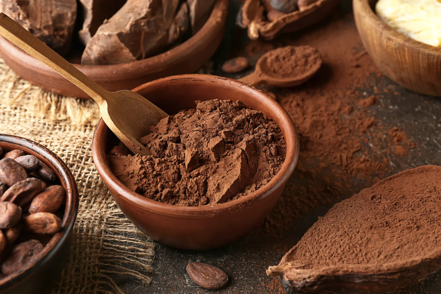 Cocoa powder substitutes
